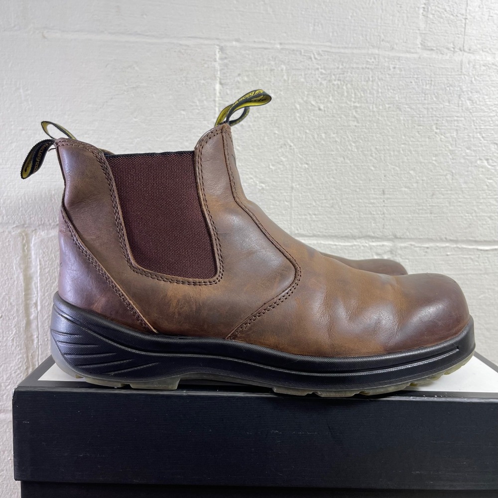 Thorogood Thoro-Flex 6" Composite Chelsea Boots Steel Toe Pull On‎ Men's 10.5